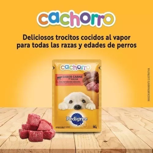 POUCH PEDIGREE CACHORRO X 100G