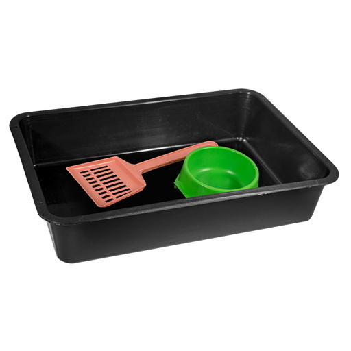 KIT SANITARIO P/GATO MEDIANO pets plast