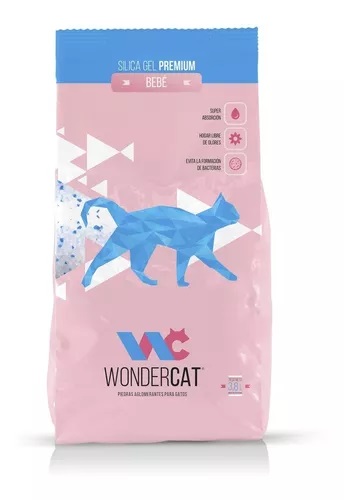 PIEDRAS SILICA WONDERCAT BABY 3.8L 