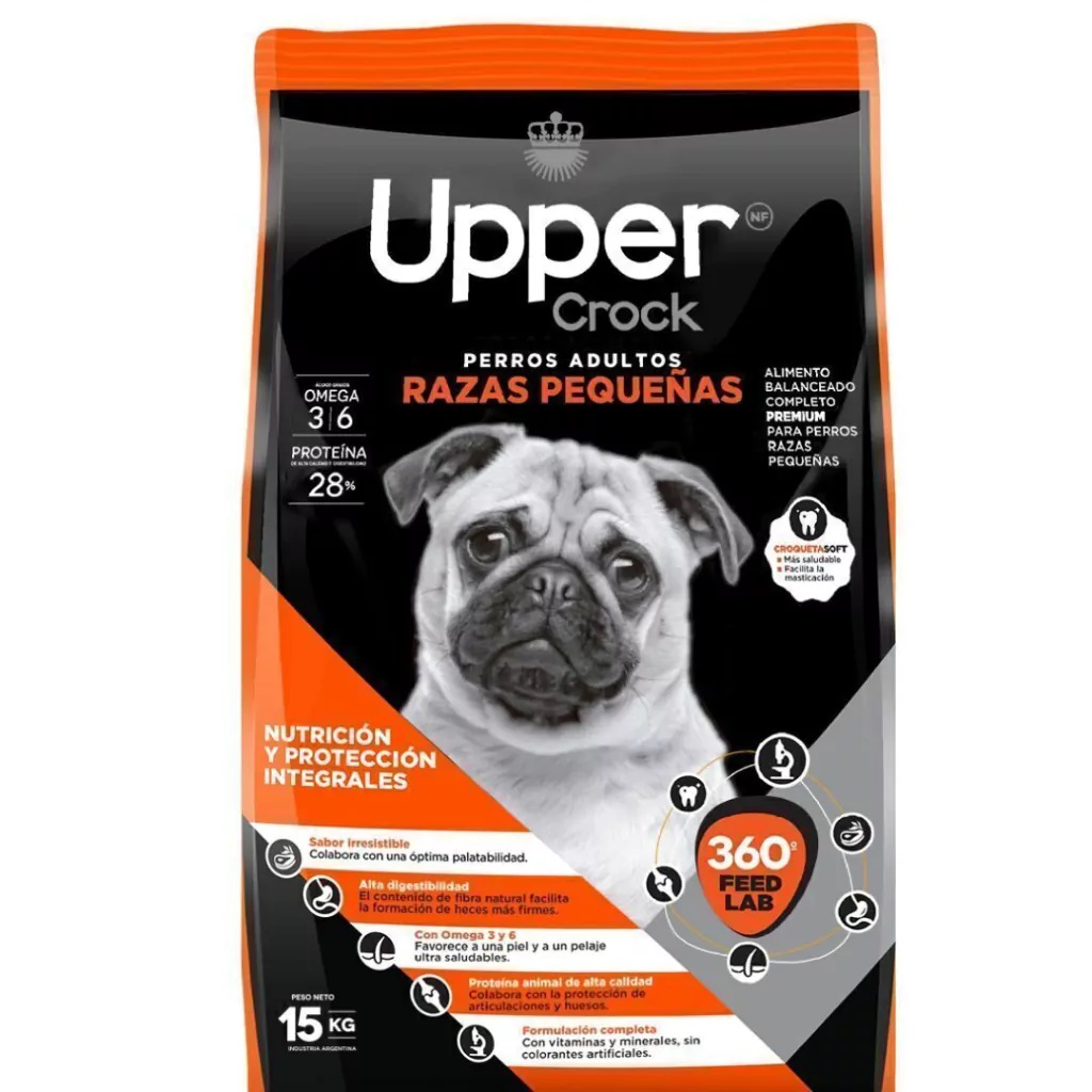 UPPER CROCK ADULTO RAZA PEQUEÑA X 15KG