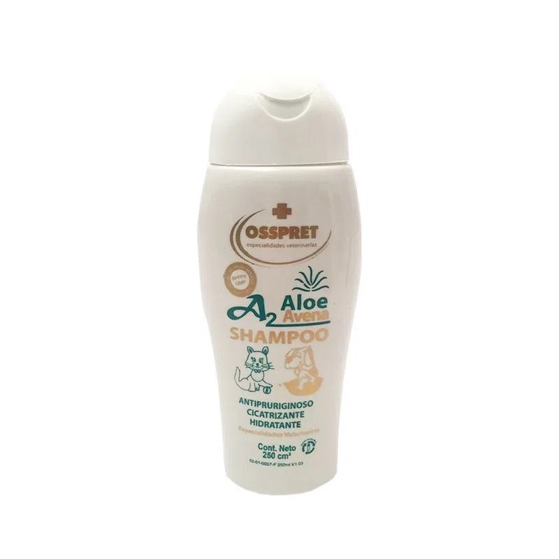 SHAMPOO OSSPRET ALOE Y AVENA X 250 CC