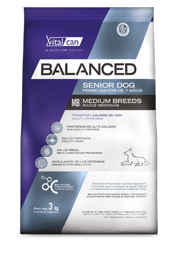 BALANCED SENIOR RAZA MEDIANA X 3KG