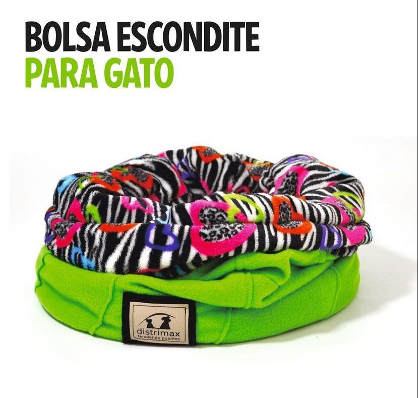 BOLSA ESCONDITE PARA GATO GRANDE (0029)  DISTRIMAX