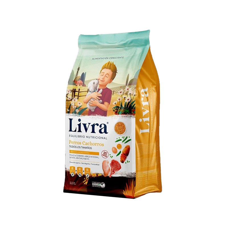 LIVRA PERROS CACHORROS X 7,5KG