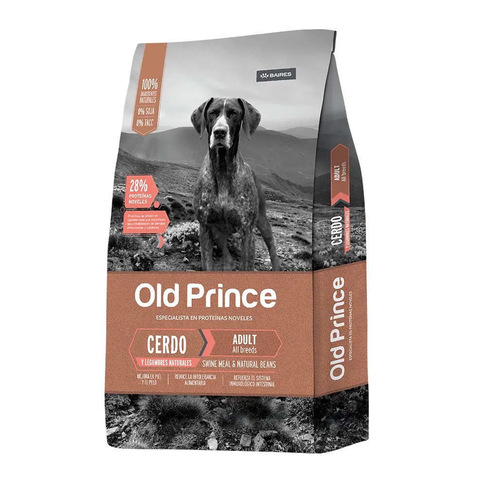 OLD PRINCE NOVEL CERDO Y LEGUMBRES X 3KG