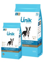 UNIK CACHORRO RAZA PEQUEÑA X 3KG