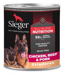 LATA SIEGER CRIADORES POLLO 340GR