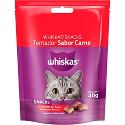 WHISKAS SNACK CARNE X 40G